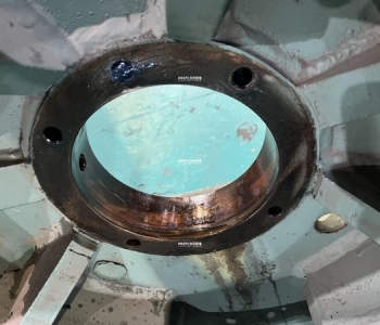 東元AECK 1300HP電機(jī)維修，更換軸、后端蓋、軸承