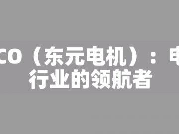 TECO（東元電機）：電機行業(yè)的領航者