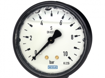 113.13波登管壓力表，銅合金材質