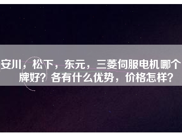 安川，松下，東元，三菱伺服電機哪個品牌好？各有什么優(yōu)勢，價格怎樣？