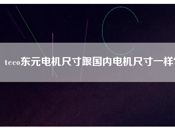 teco東元電機(jī)尺寸跟國內(nèi)電機(jī)尺寸一樣？