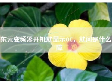東元變頻器開機(jī)就顯示OC，就問是什么故障