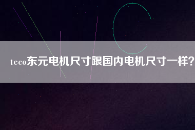 teco東元電機(jī)尺寸跟國(guó)內(nèi)電機(jī)尺寸一樣？