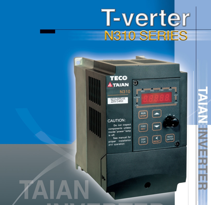 N310系列變頻器樣本